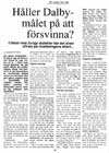 Hller dalbymlet p att frsvinna?